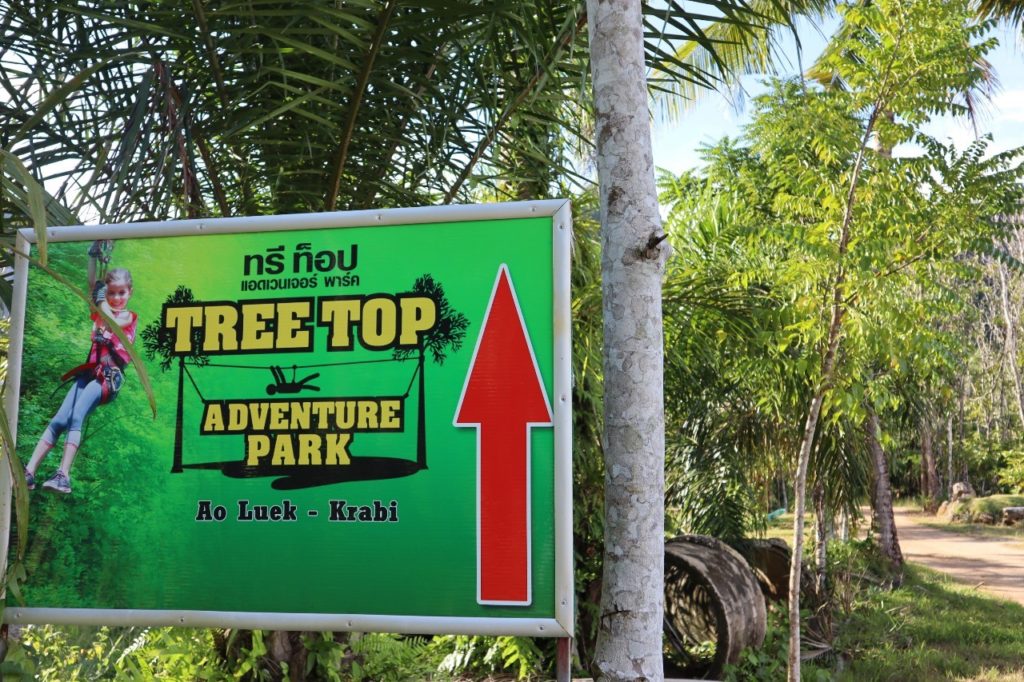 Tree Top advanture park krabi